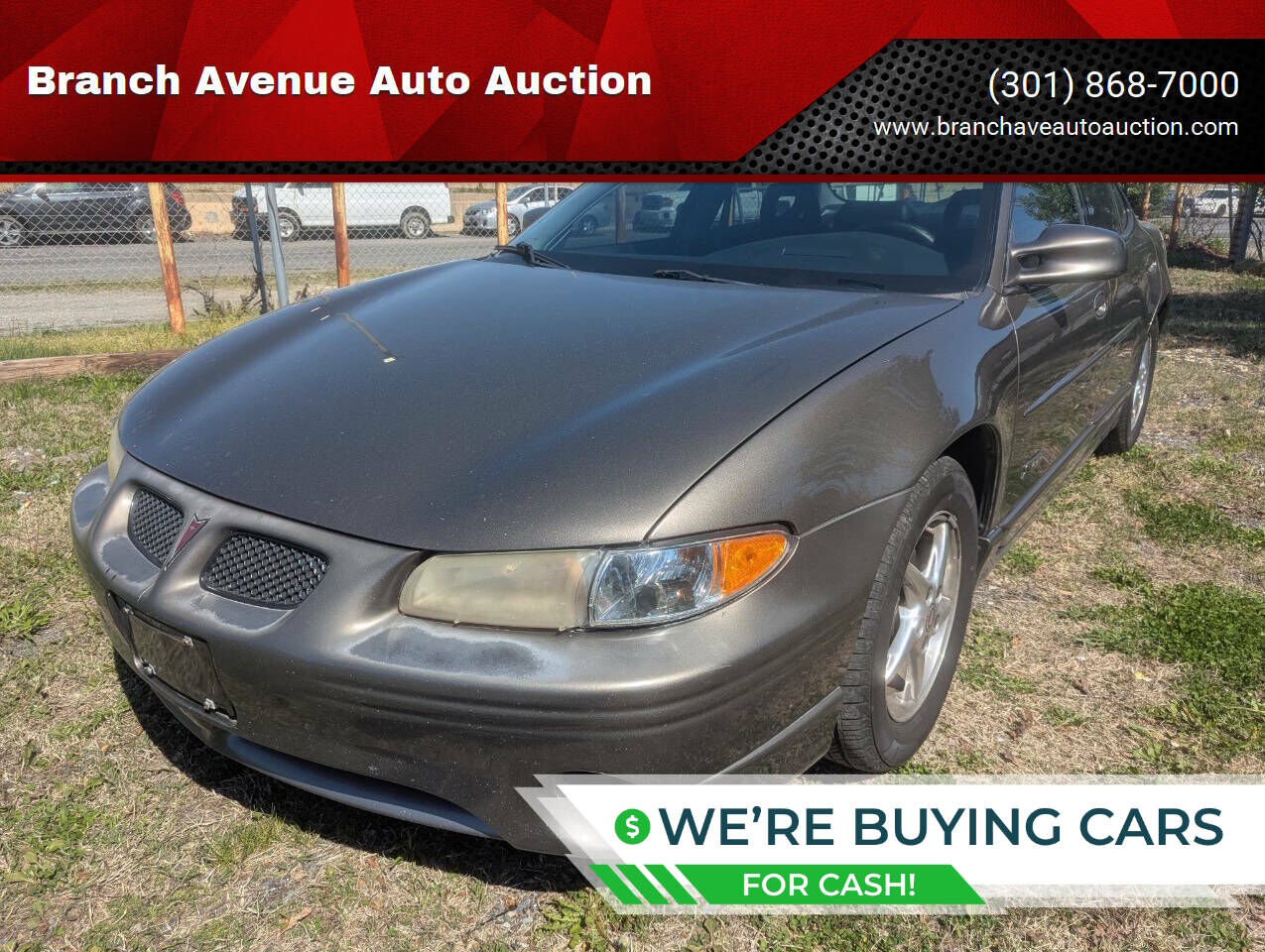 2001 PONTIAC Grand Prix