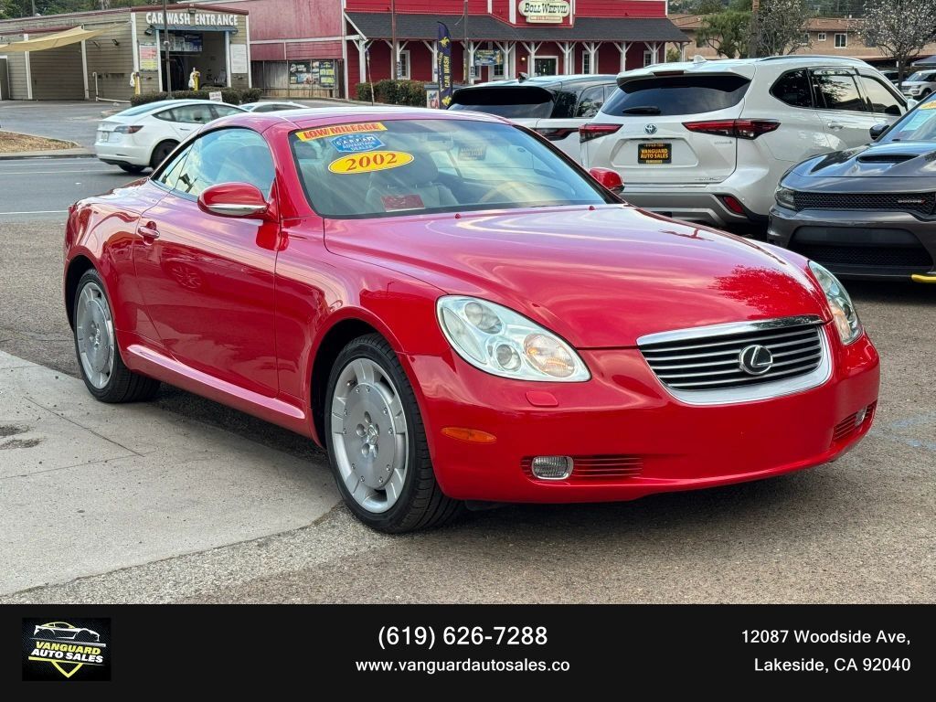 2002 LEXUS SC