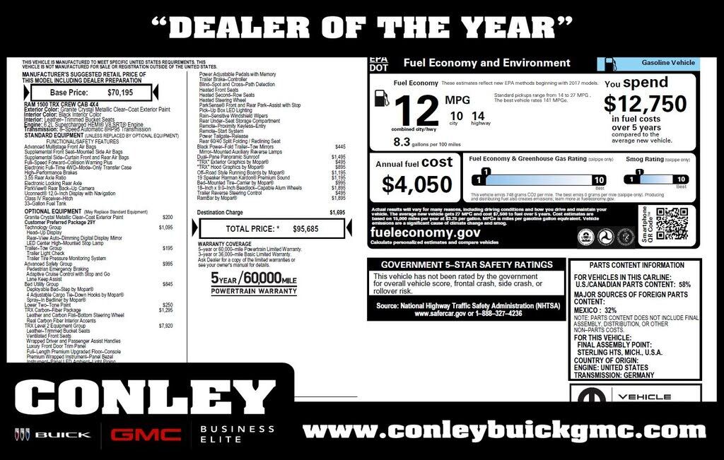 2021 RAM 1500