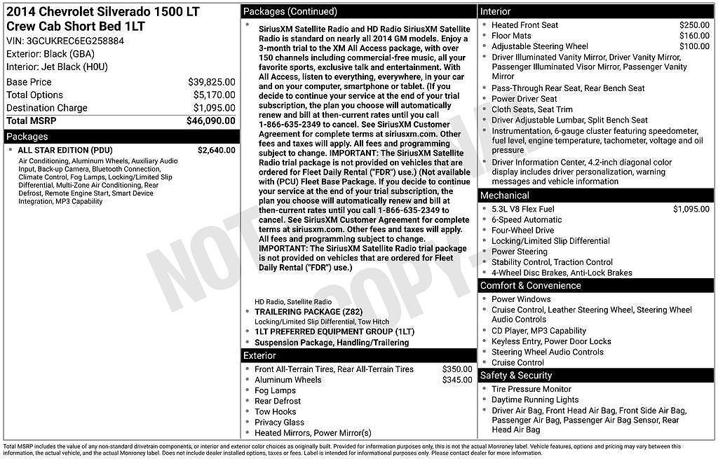 2014 CHEVROLET Silverado