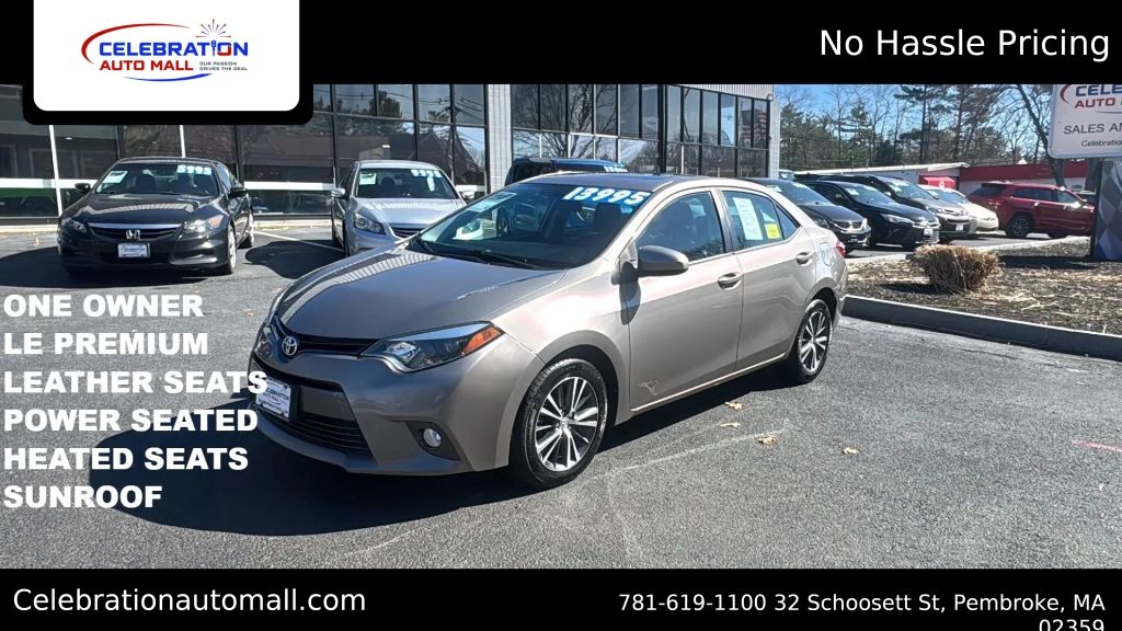 2016 TOYOTA Corolla