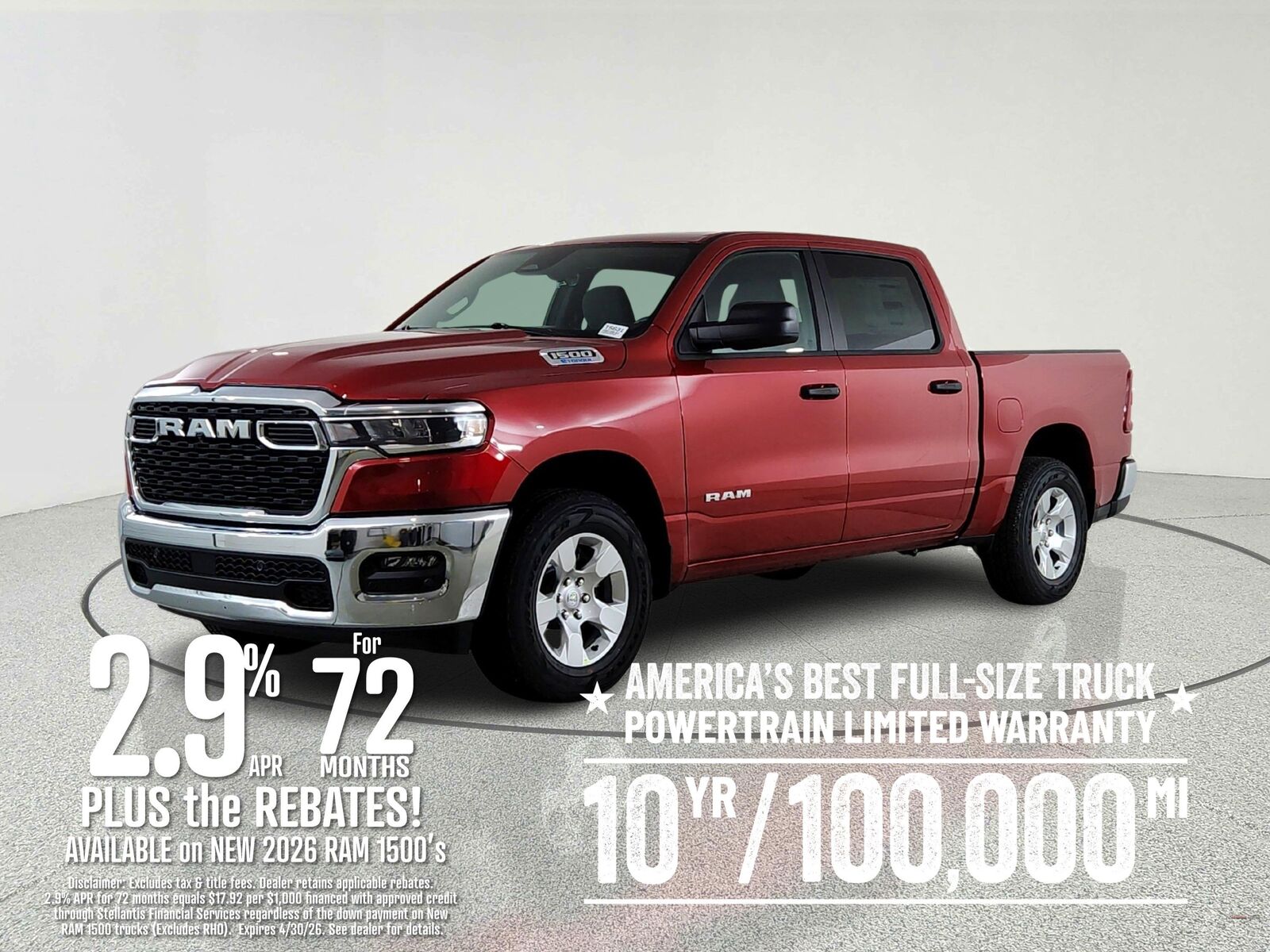 2026 RAM 1500