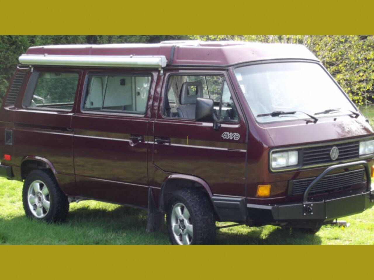 1991 VOLKSWAGEN Vanagon