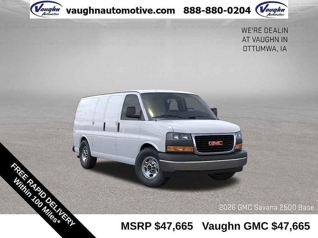 2026 GMC Savana
