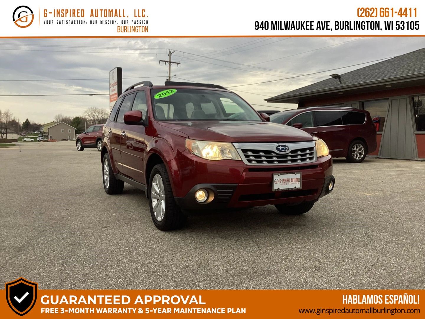 2012 SUBARU Forester