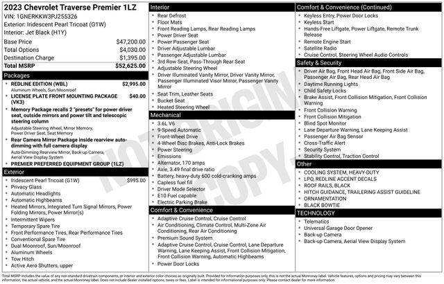 2023 CHEVROLET Traverse
