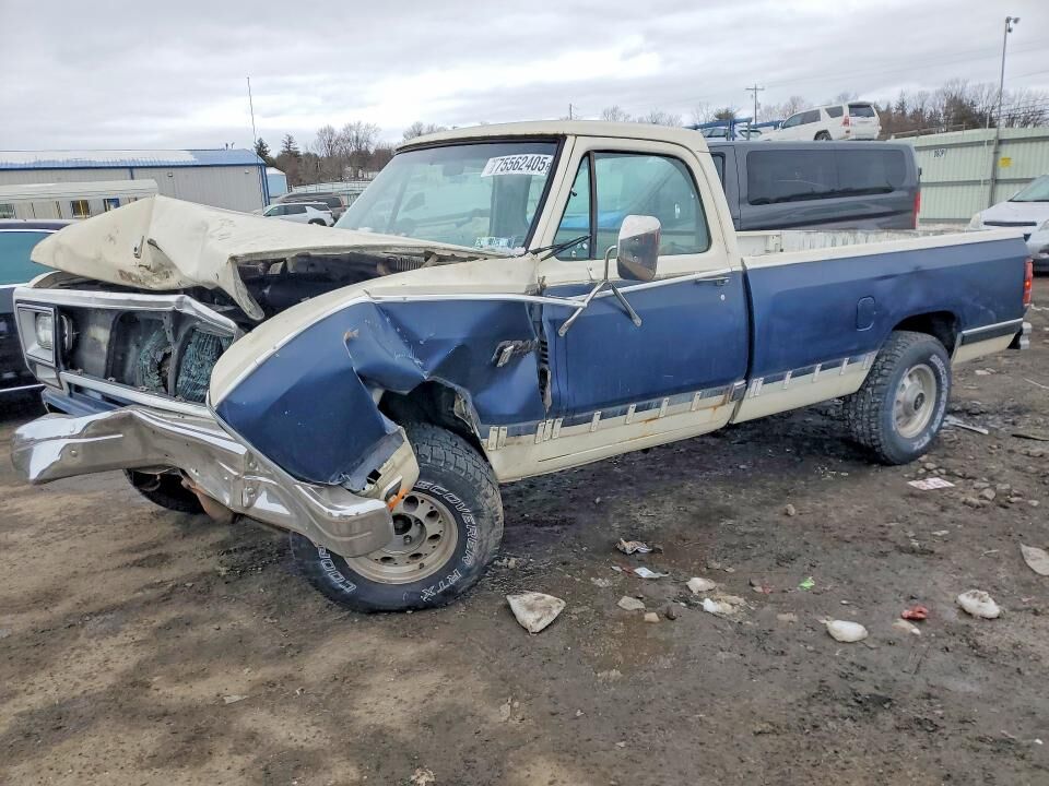 1987 DODGE D-Series