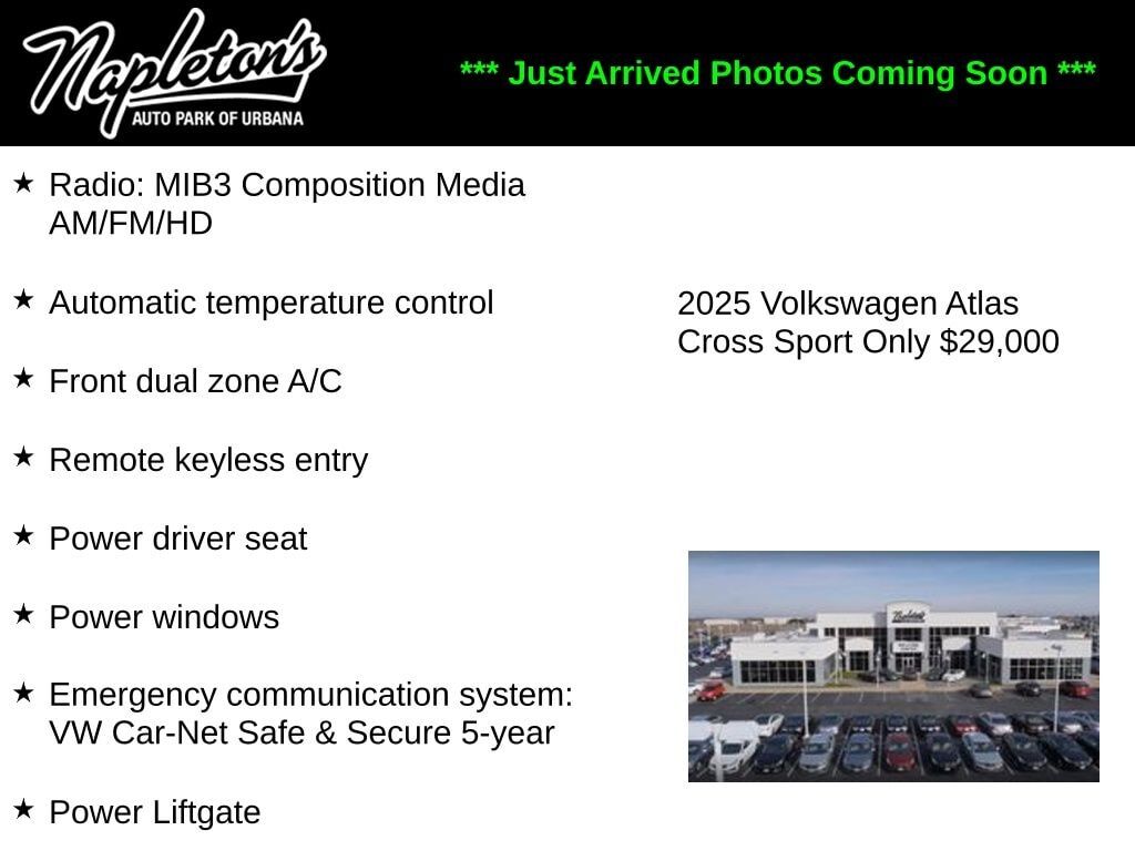 2025 VOLKSWAGEN Atlas Cross Sport