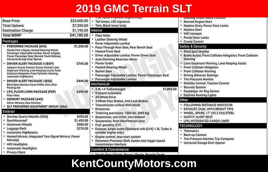 2019 GMC Terrain