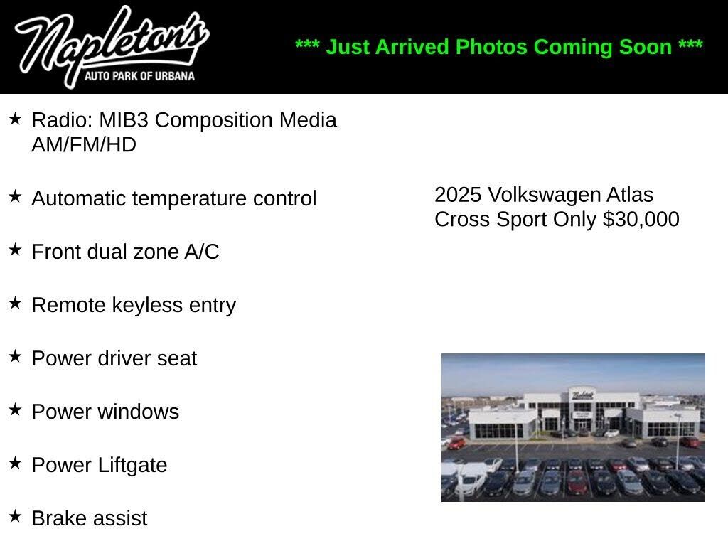 2025 VOLKSWAGEN Atlas Cross Sport