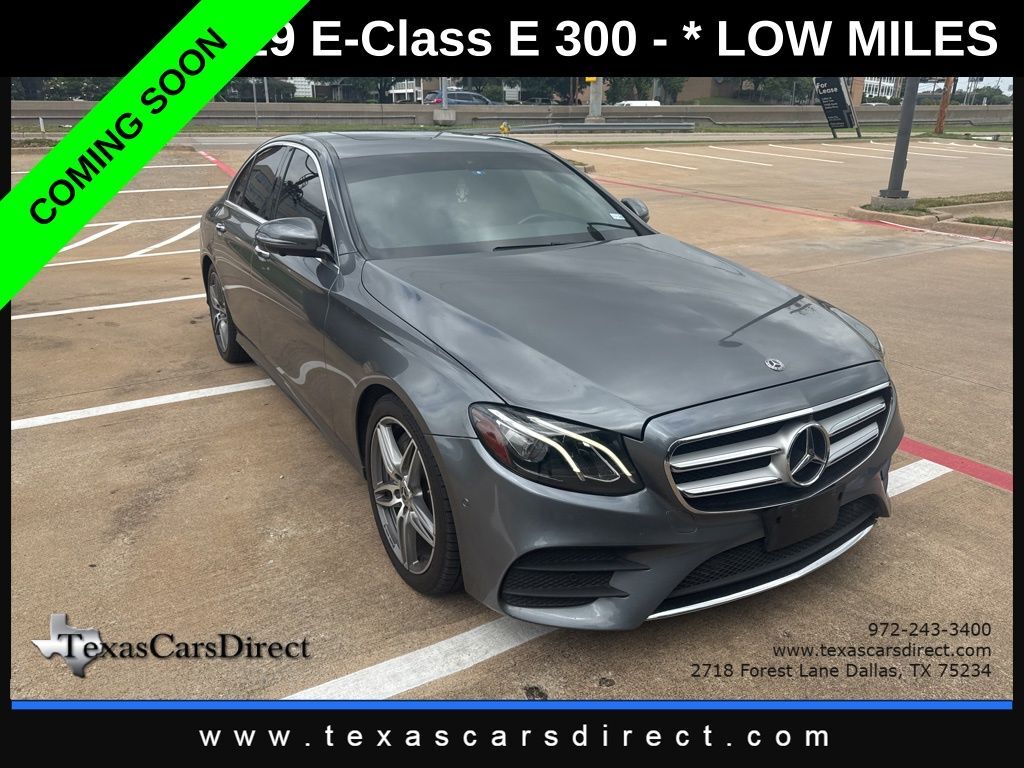 2019 MERCEDES-BENZ E-Class