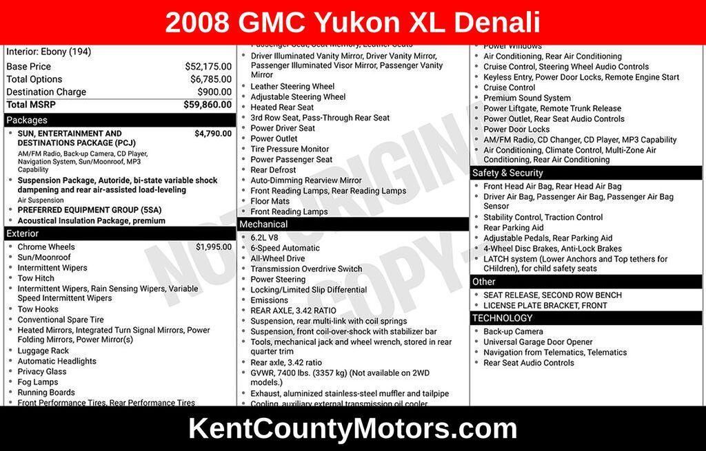 2008 GMC Yukon XL