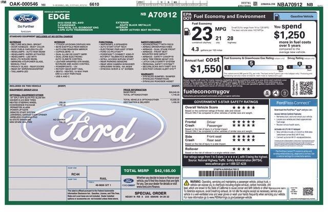 2022 FORD Edge