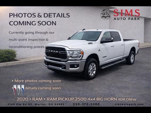 2020 RAM 2500