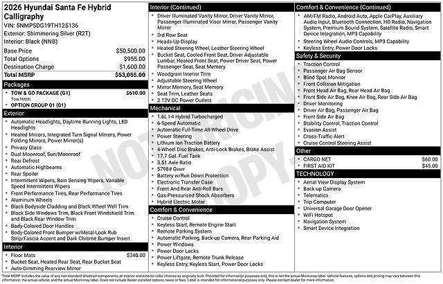 2026 HYUNDAI Santa Fe