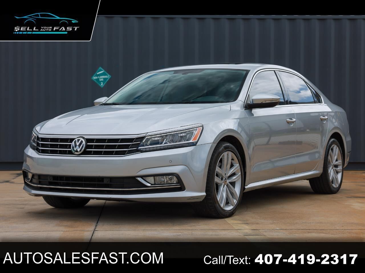 2018 VOLKSWAGEN Passat