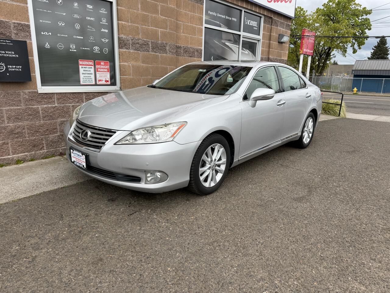 2012 LEXUS ES