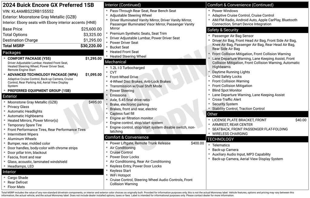 2024 BUICK Encore GX