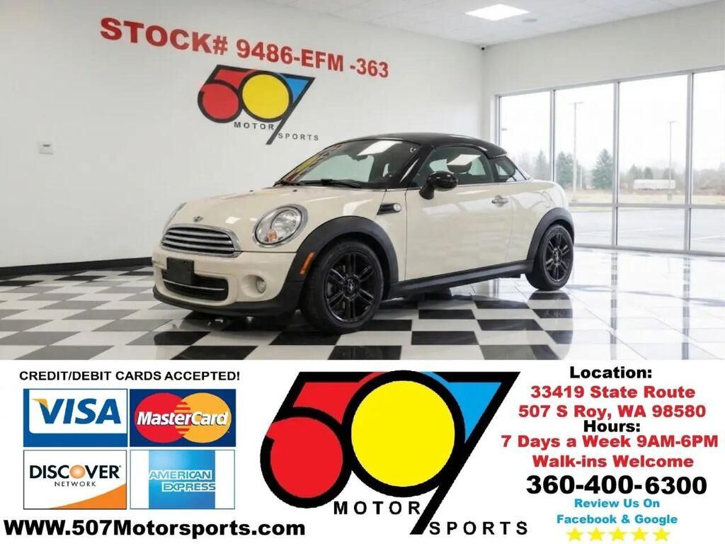 2012 MINI Cooper Coupe