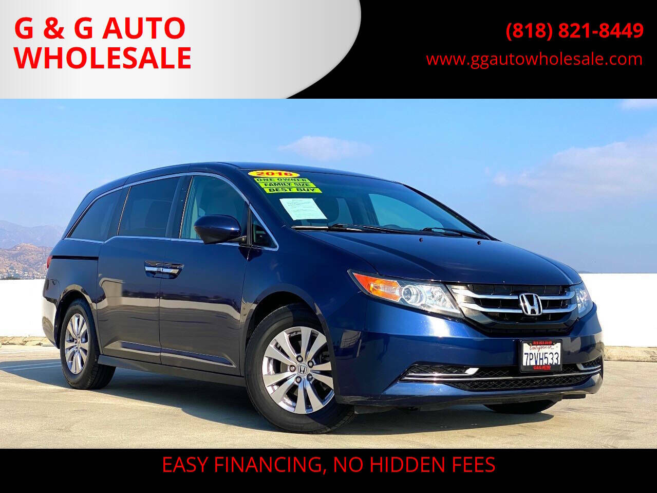 2016 HONDA Odyssey