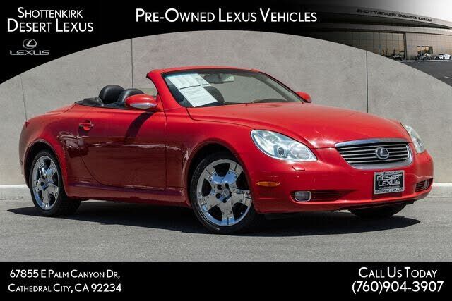 2002 LEXUS SC