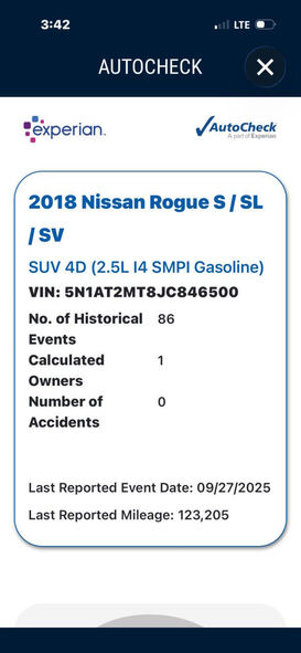 2018 NISSAN Rogue