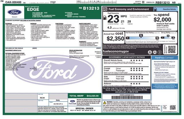 2024 FORD Edge