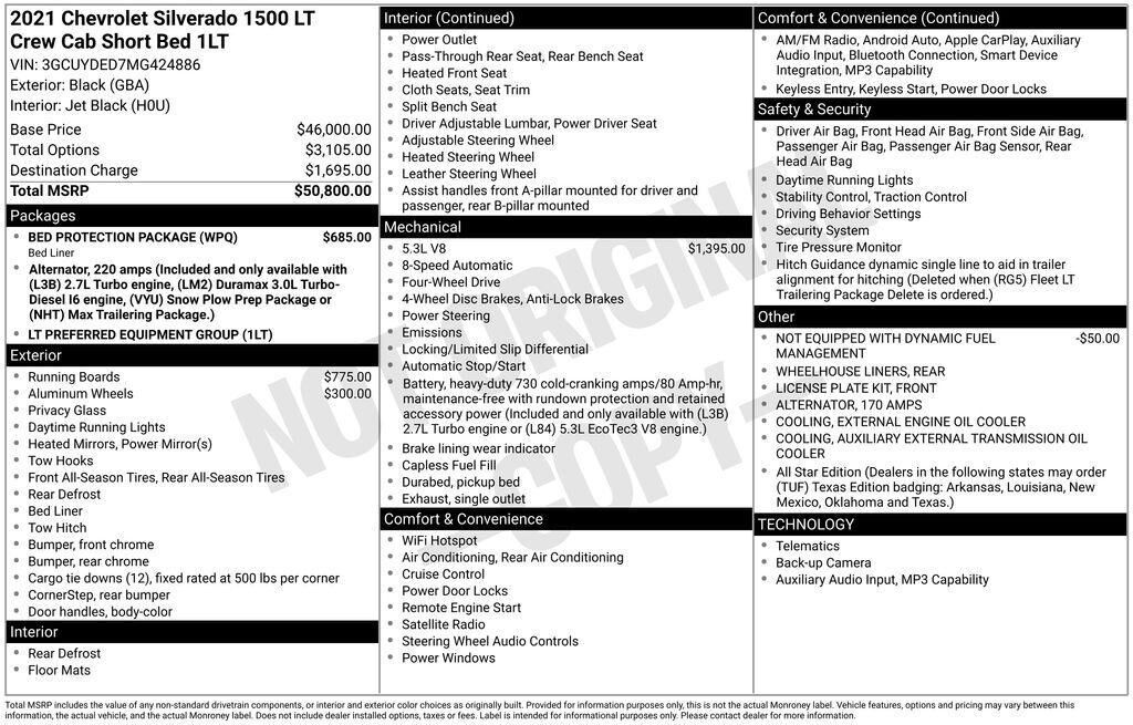 2021 CHEVROLET Silverado