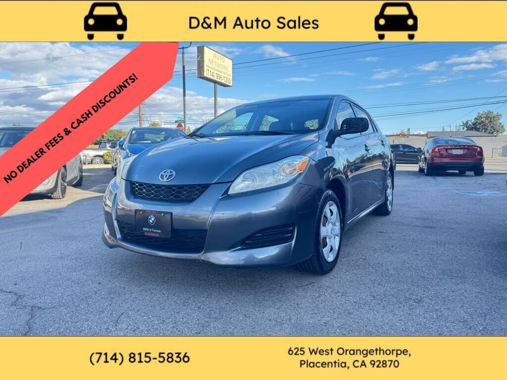 2009 TOYOTA Corolla Matrix