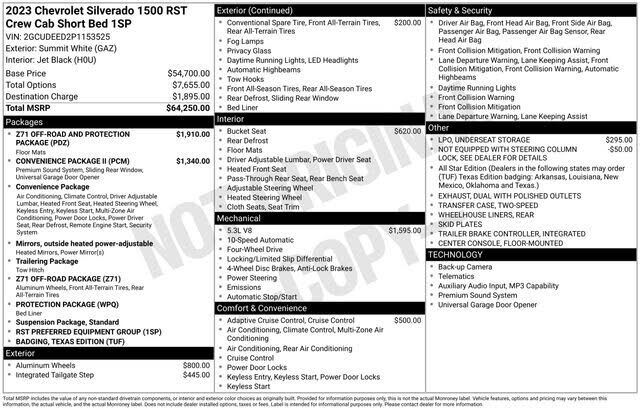 2023 CHEVROLET Silverado