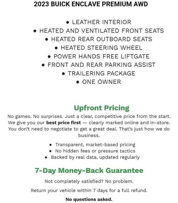 2023 BUICK Enclave
