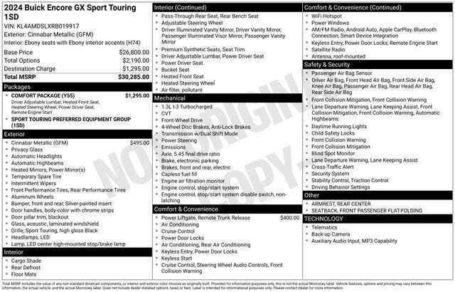 2024 BUICK Encore GX