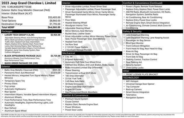 2023 JEEP Grand Cherokee