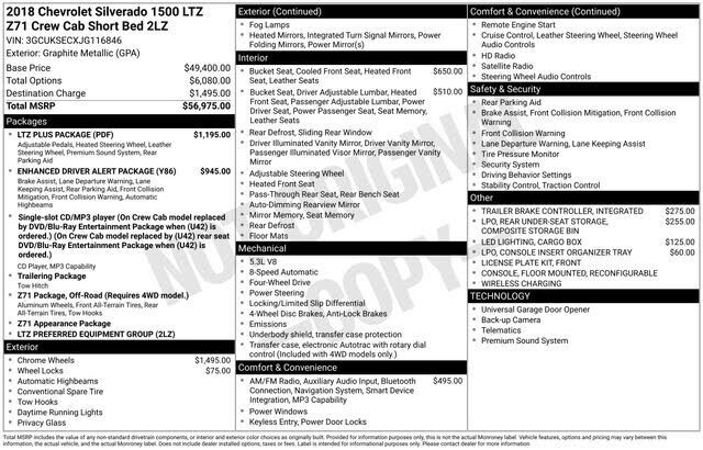 2018 CHEVROLET Silverado