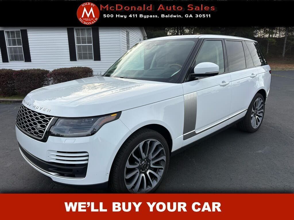 2021 LAND ROVER Range Rover