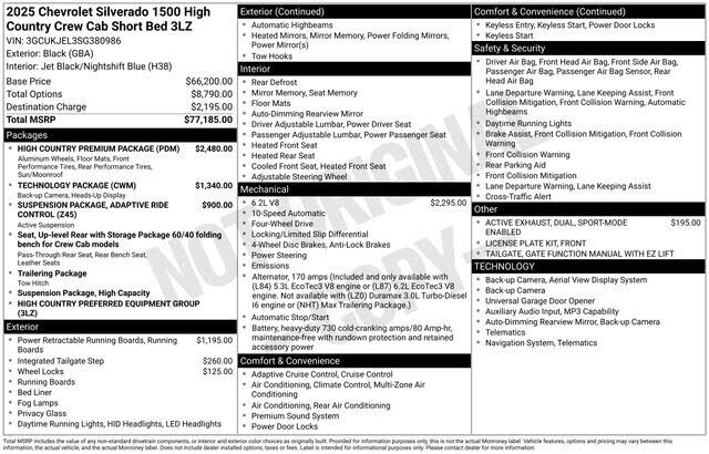 2025 CHEVROLET Silverado