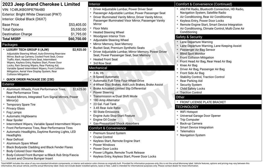 2023 JEEP Grand Cherokee