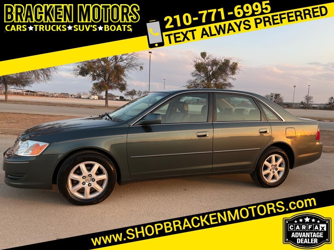 2004 TOYOTA Avalon