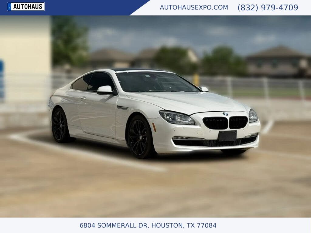 2012 BMW 6 Series