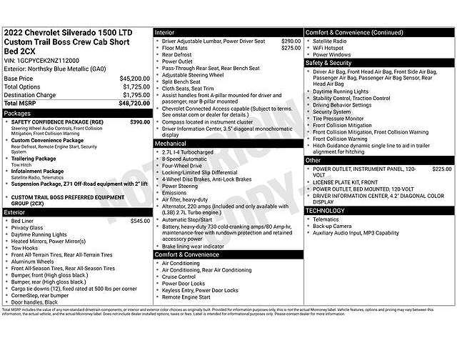 2022 CHEVROLET Silverado LTD