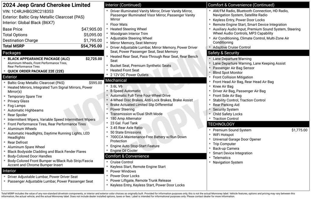 2024 JEEP Grand Cherokee