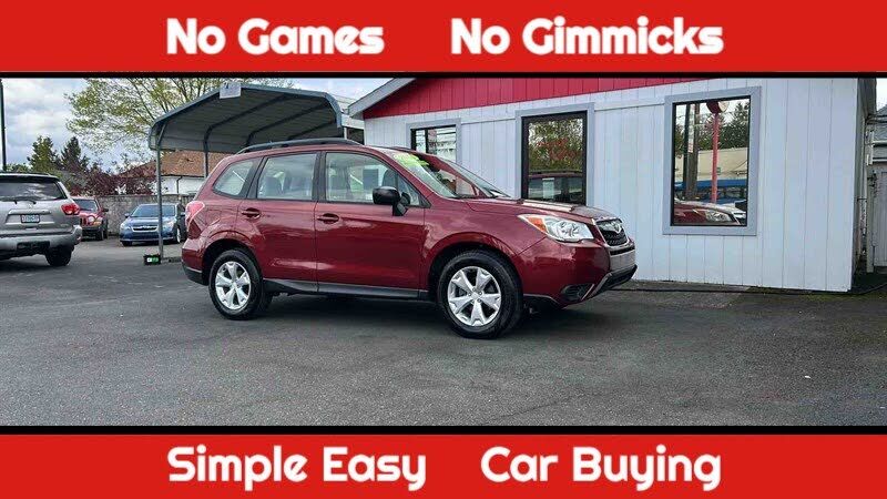 2015 SUBARU Forester