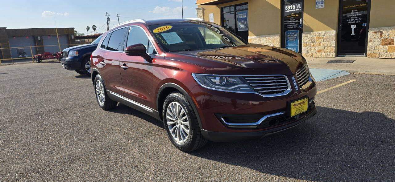 2016 LINCOLN MKX