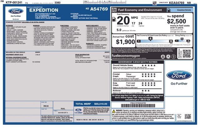 2019 FORD Expedition