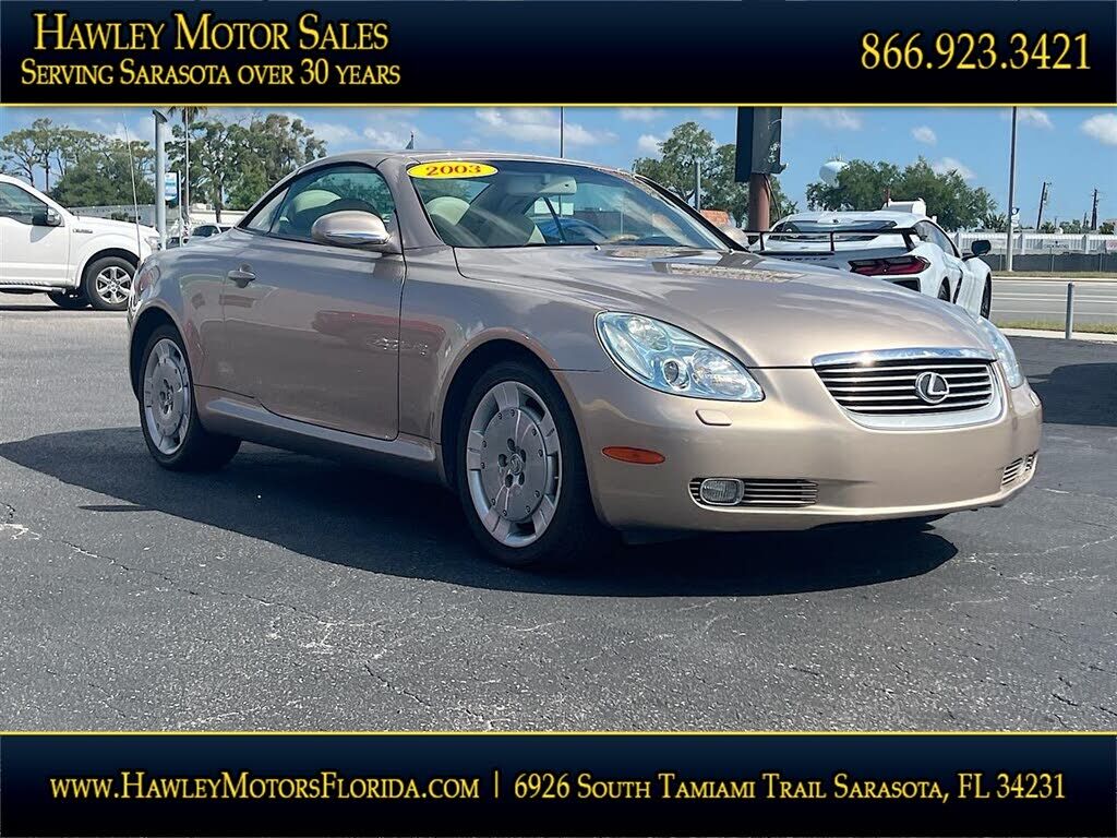 2003 LEXUS SC