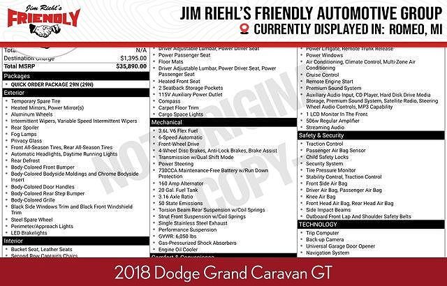 2018 DODGE Grand Caravan