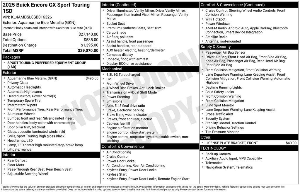 2025 BUICK Encore GX
