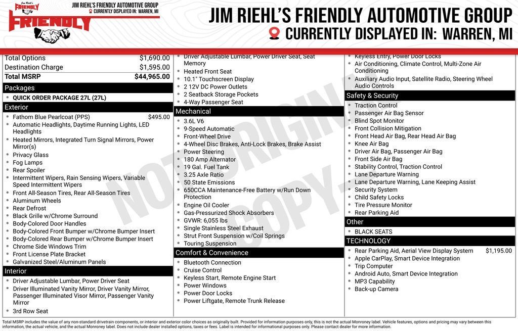 2023 CHRYSLER Pacifica