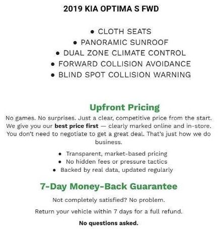 2019 KIA Optima