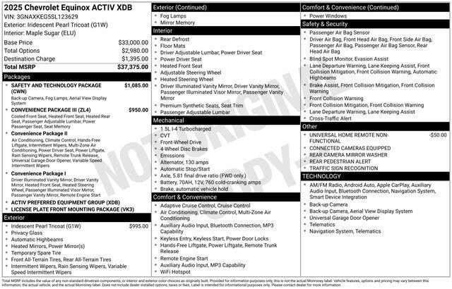 2025 CHEVROLET Equinox
